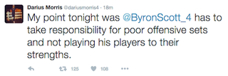 Illustration for article titled Former Laker Darius Morris Slams Byron Scott On Twitter, Says Account Was Hacked